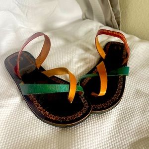 Leather Quality Slip on sandals
